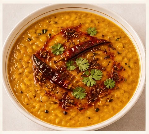 dal tadka saffron